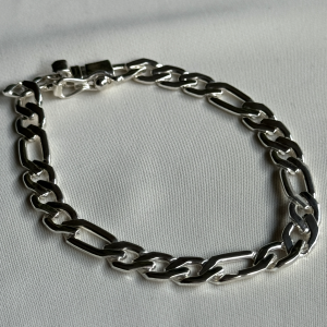 semilomo bracelet silver 950 for men