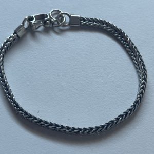 slimbraid bracelet silver 959 for men