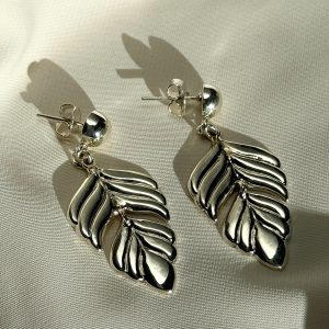sleeve earring silver 950