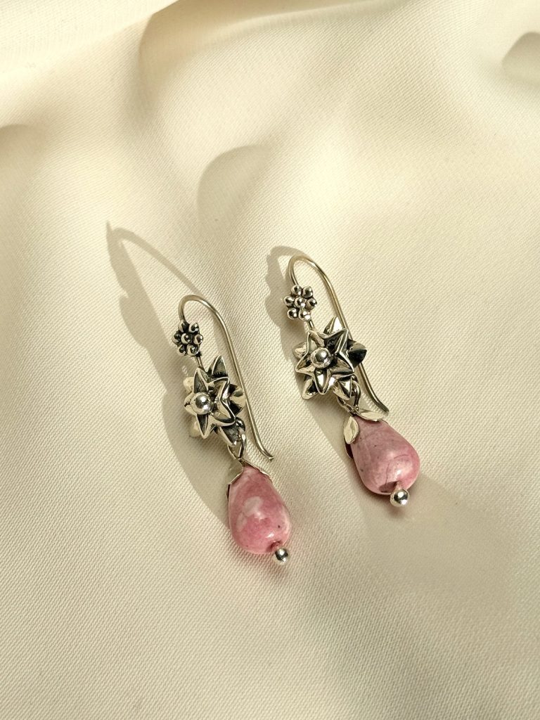 eternity earring silver 950