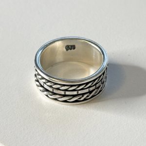 regata ring silver 950 for men