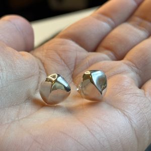 peak earrings silver 950 for woman