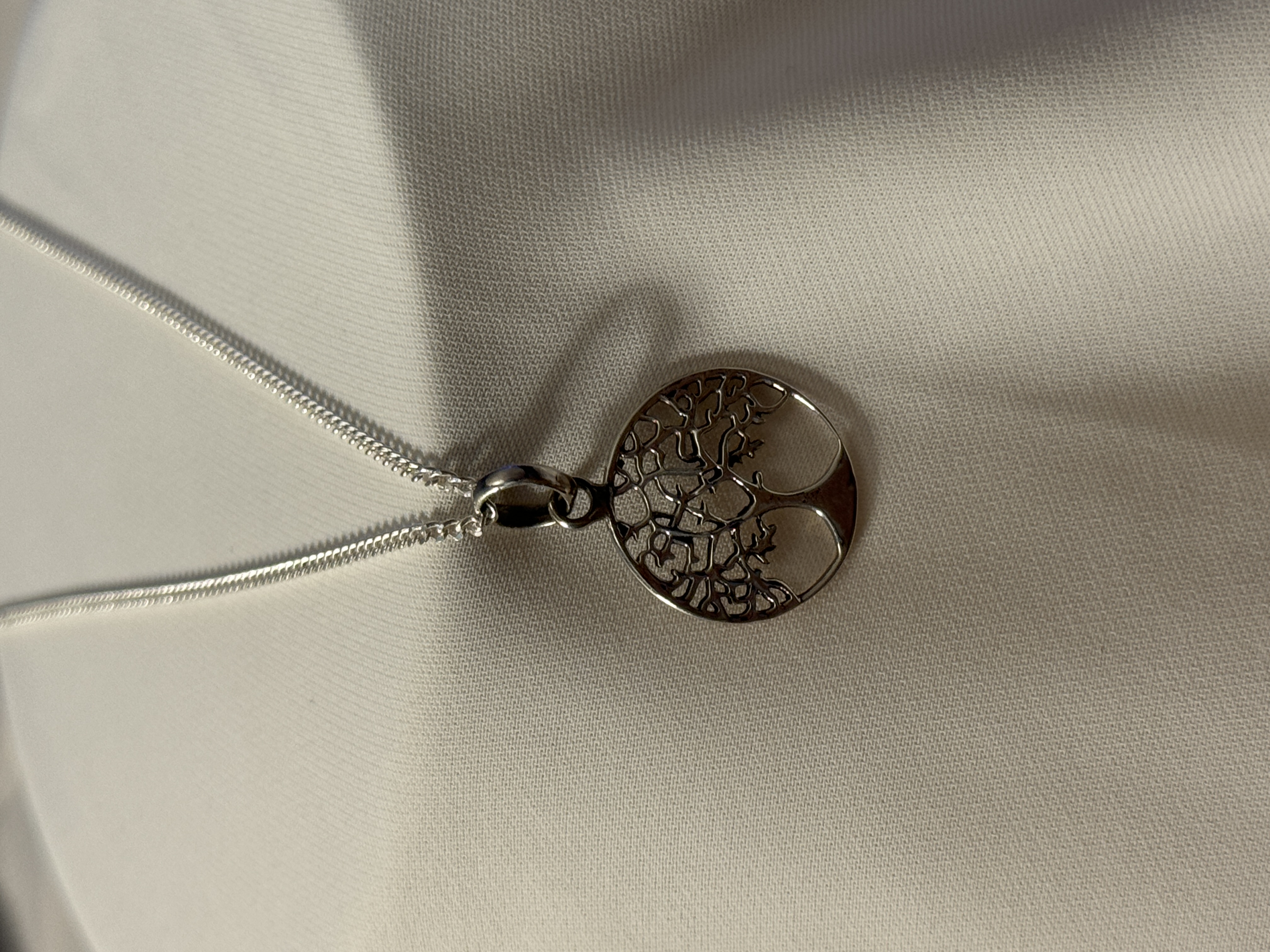 Tree Life Necklace Charo for Woman Silver 950