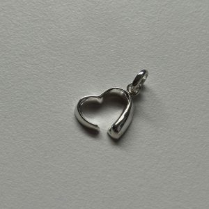 Pure Heard Charm Silver 950