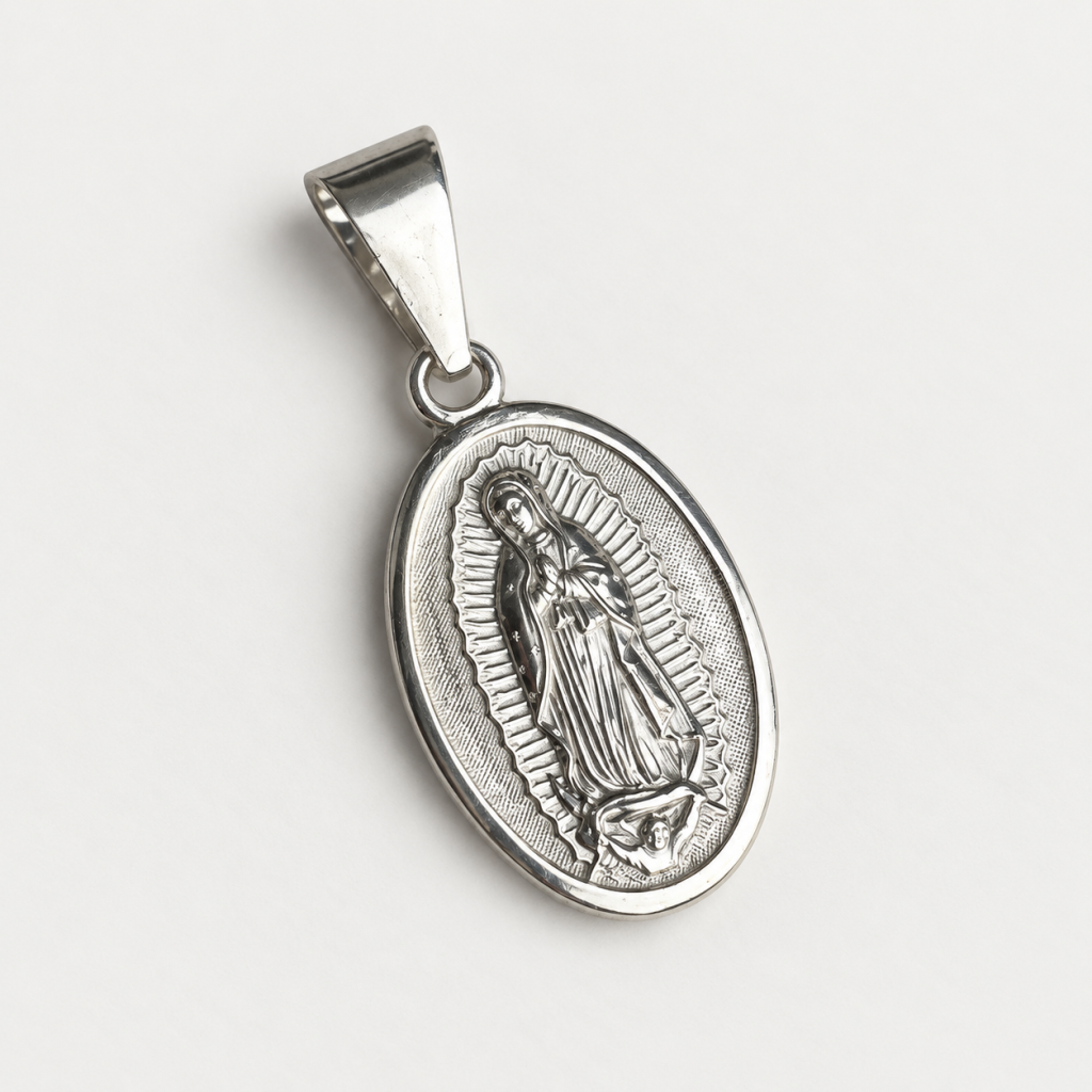 Lady of Guadalupe & Sacred Heart of Jesus Double sided