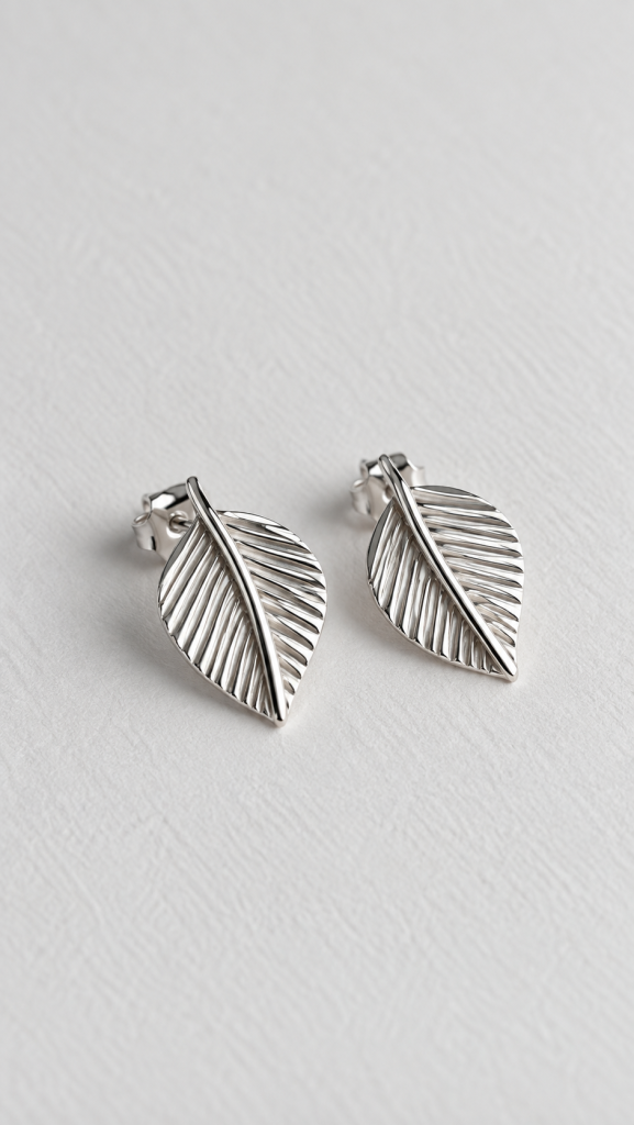 Sleeve Tidy Earring Silver 950
