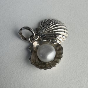 Shell River Pearl Silver 950 Pendant for Woman