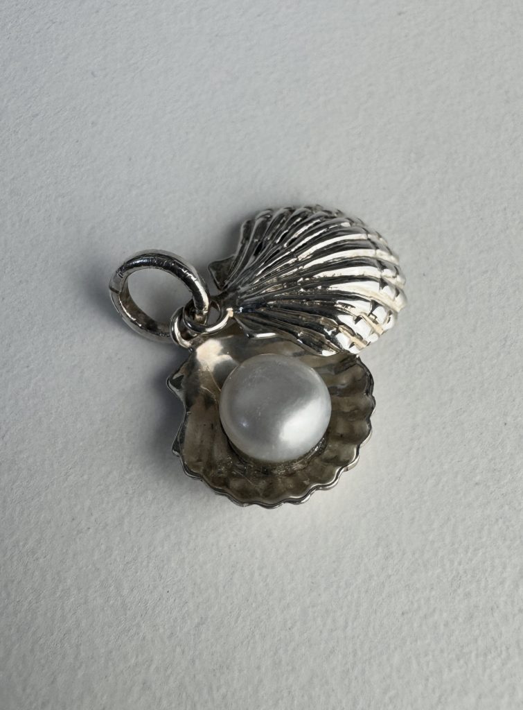 Shell River Pearl Silver 950 Pendant for Woman